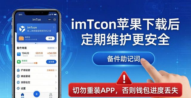 imToken苹果下载后，定期维护更安全