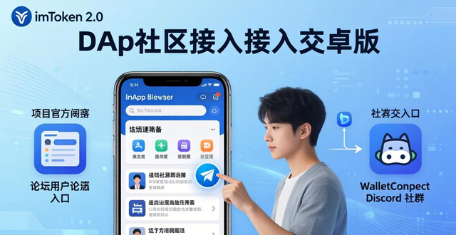 imToken 2.0安卓版怎么和他人交流信息？转账备注+DApp社区入口